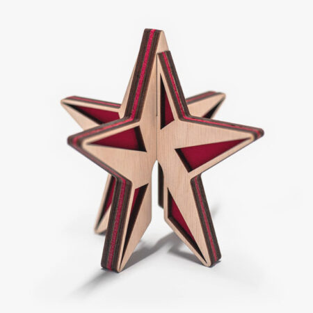 Layered star topper